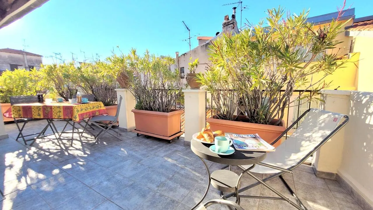 Ze Perfect Place - Appartement De Charme Nicois - 2 Chb & 2 Sdb - Ac - Terrasse - Vieux Nice Apartment