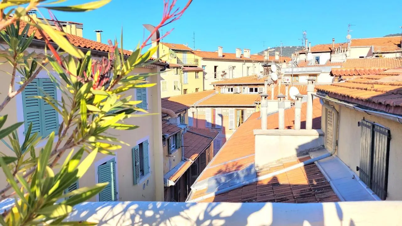 Ze Perfect Place - Appartement De Charme Nicois - 2 Chb & 2 Sdb - Ac - Terrasse - Vieux Nice 0*,