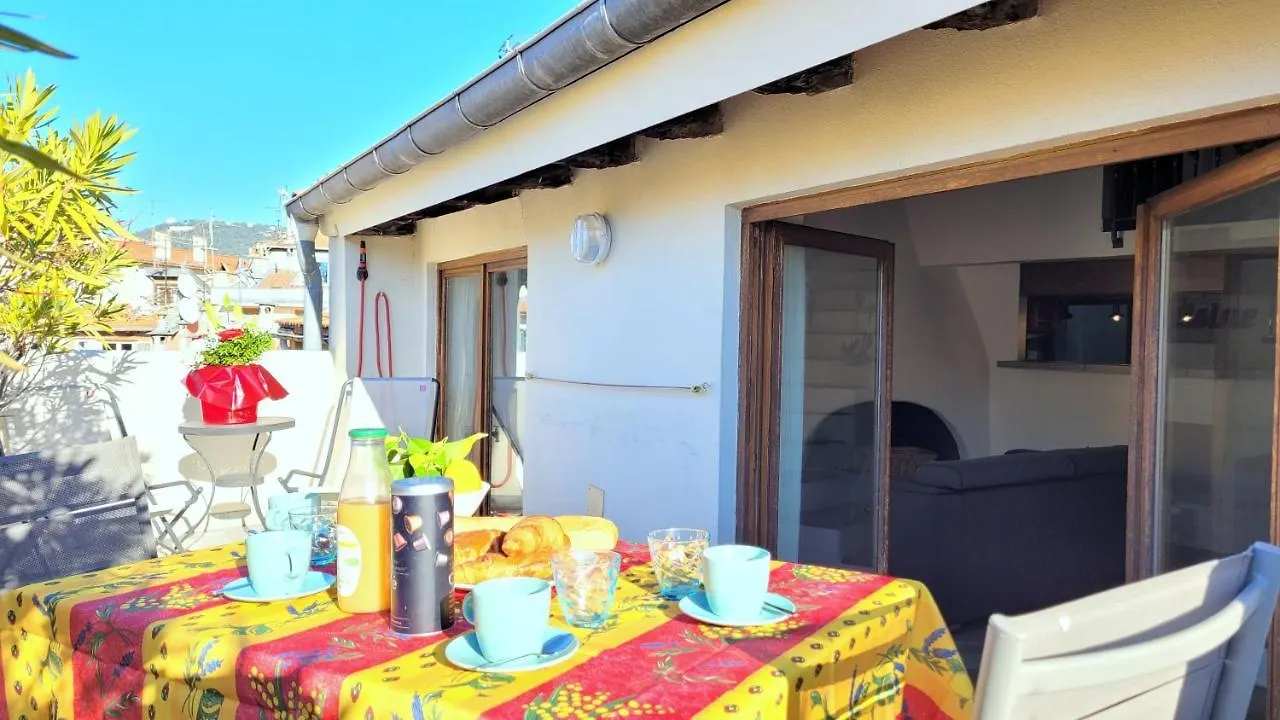 Ze Perfect Place - Appartement De Charme Nicois - 2 Chb & 2 Sdb - Ac - Terrasse - Vieux Nice Apartment