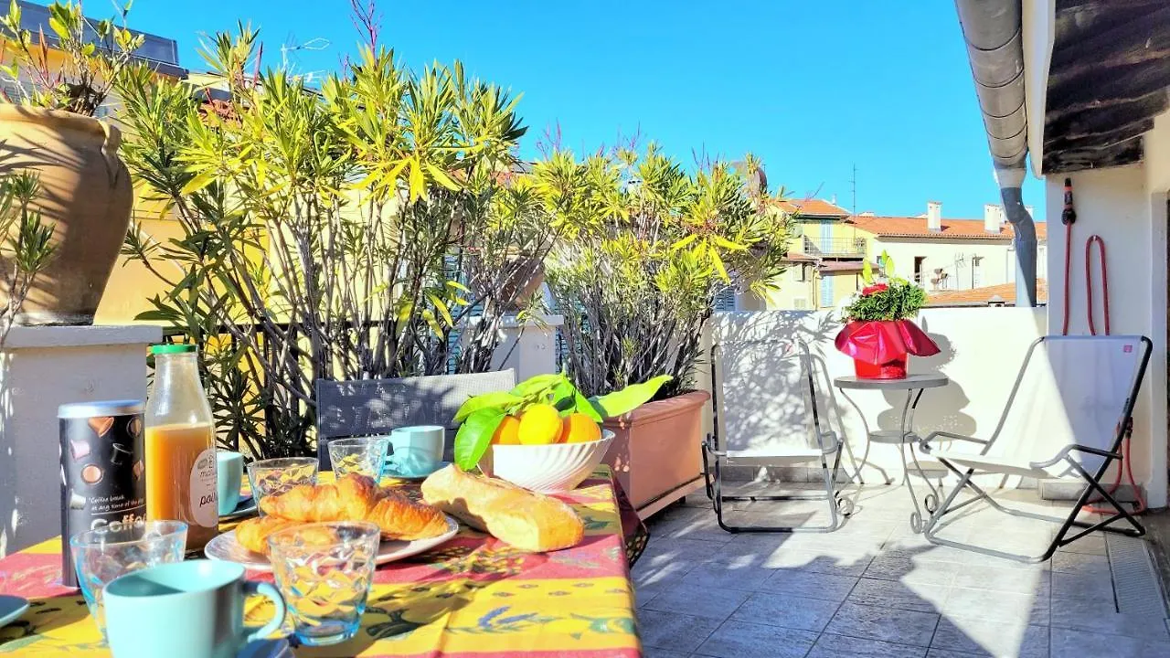 Ze Perfect Place - Appartement De Charme Nicois - 2 Chb & 2 Sdb - Ac - Terrasse - Vieux Nice